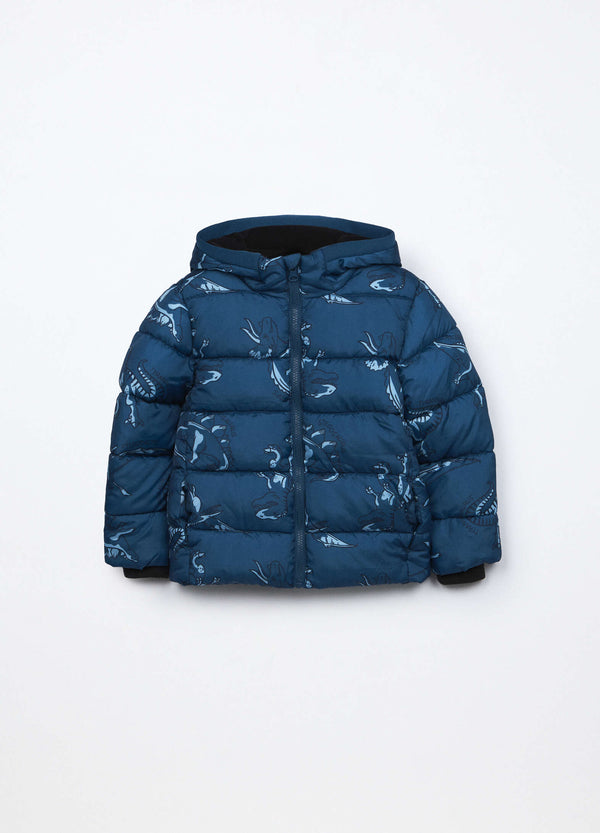 Giubbino imbottito con cappuccio bambino