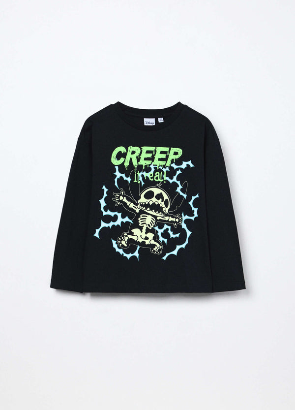 T-shirt in jersey di puro cotone bambino