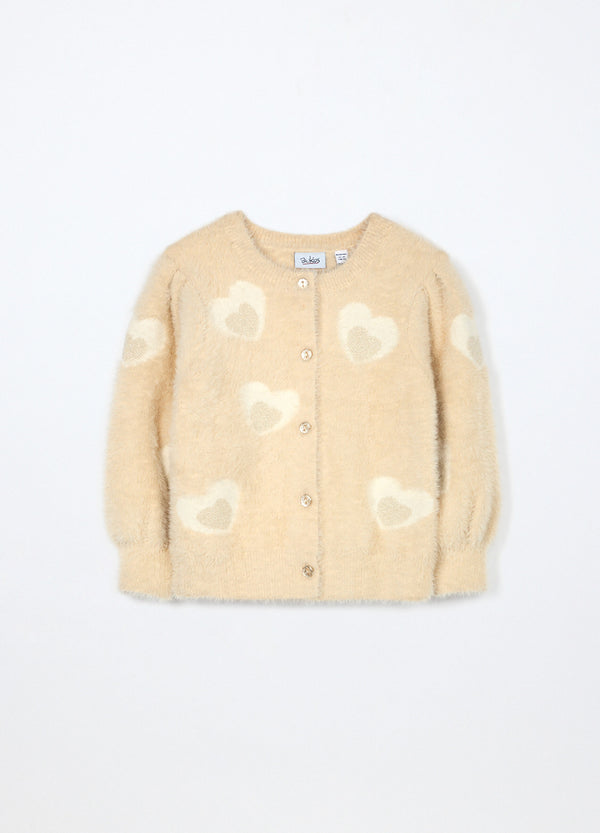 Cardigan misto viscosa neonata