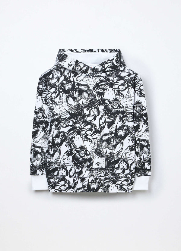 Felpa in puro cotone Blukids ragazzo