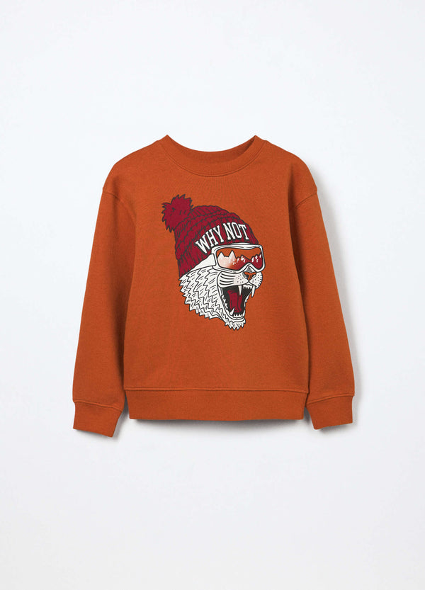 Felpa in puro cotone Blukids bambino