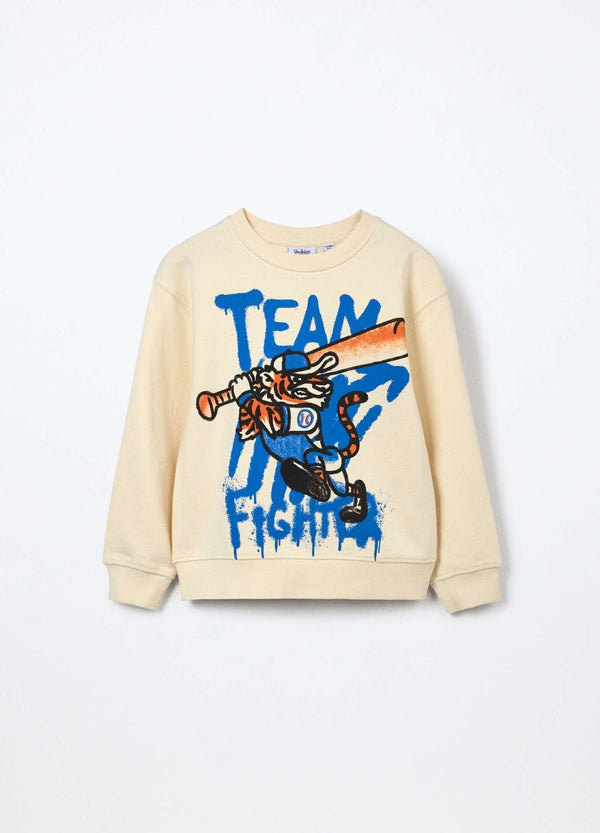 Felpa in puro cotone Blukids bambino