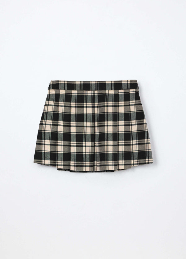 Gonna a quadri Blukids ragazza