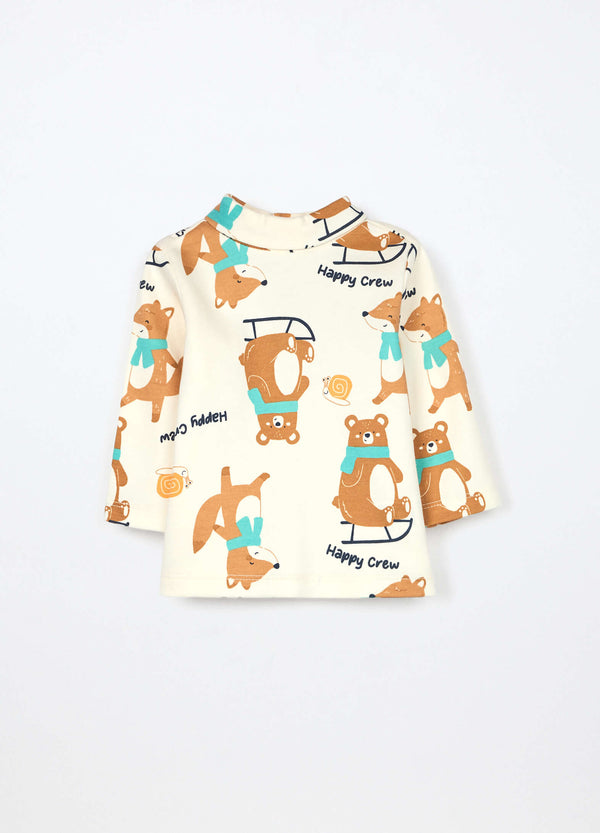 Lupetto in interlock di puro cotone  Blukids neonato