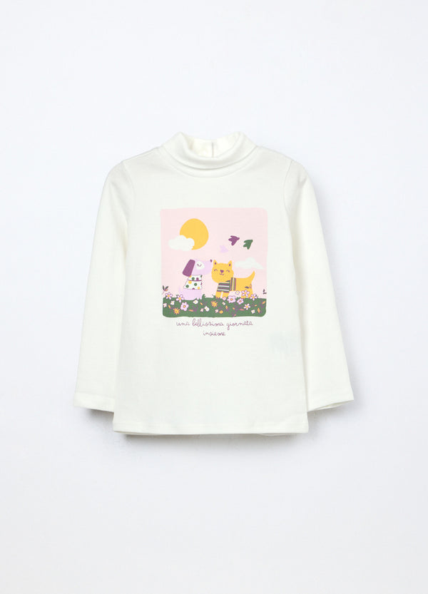 Lupetto in interlock di puro cotone neonata