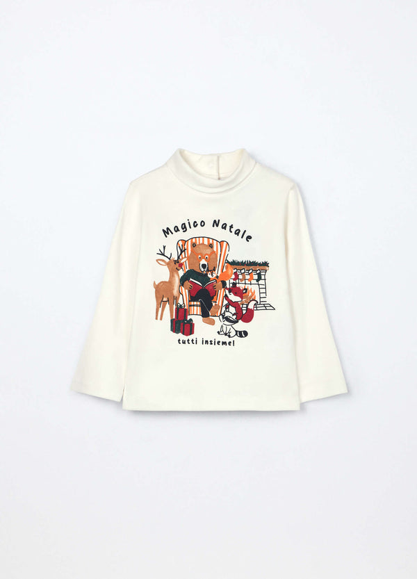 Lupetto di puro cotone Blukids neonato