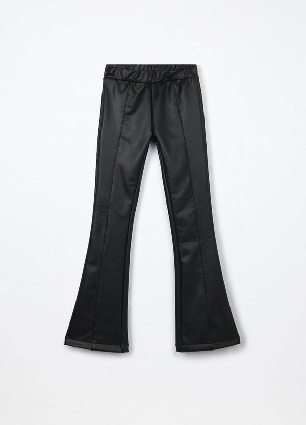 Pantaloni in eco pelle ragazza