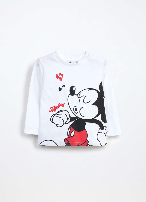 T-shirt in jersey di puro cotone neonato