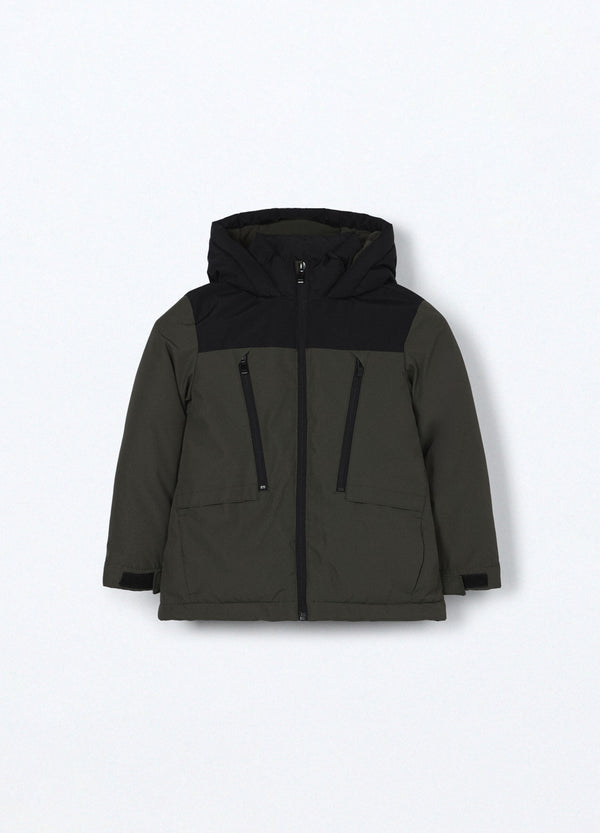 Parka con cappuccio bambino