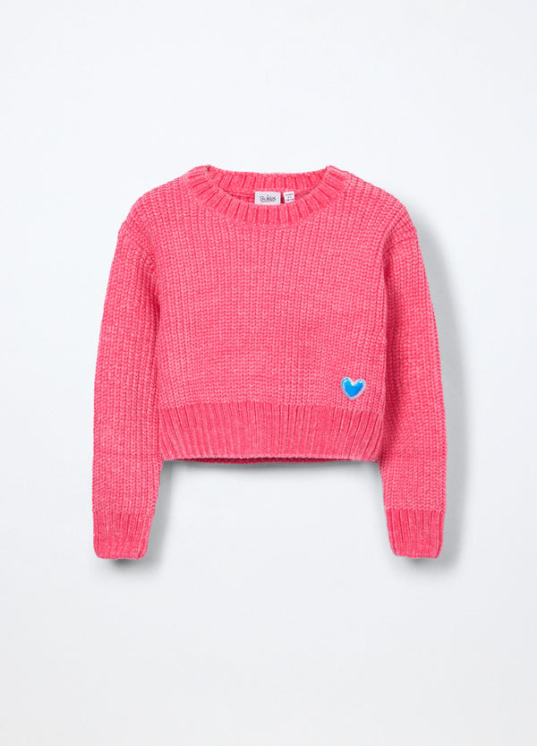 Tricot in ciniglia bambina