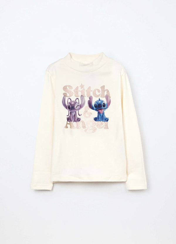 Lupetto in interlock di puro cotone bambina