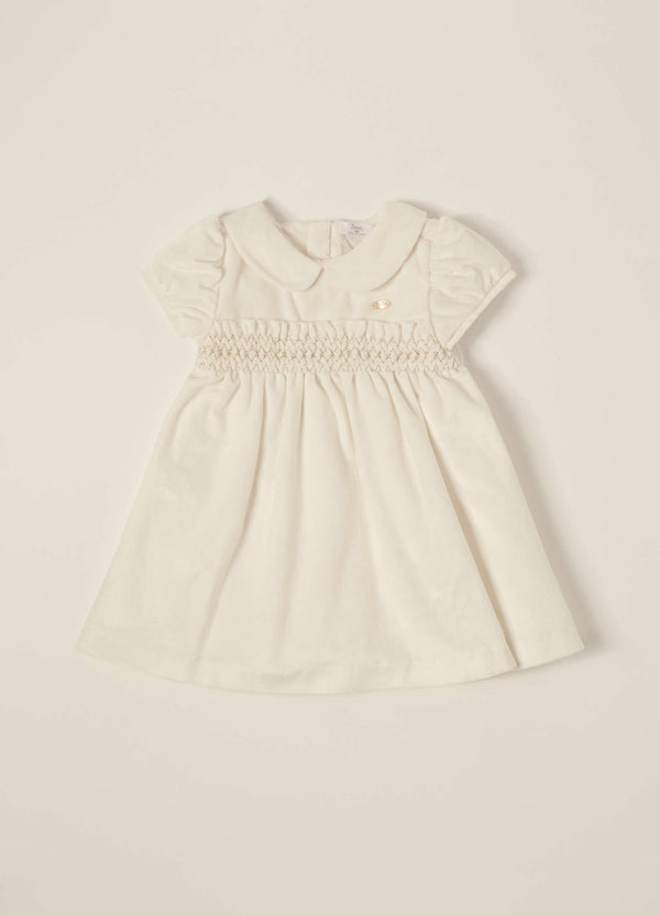 Vestito velour IANA neonata