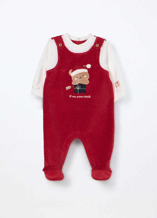 Tutina misto cotone blukids neonato