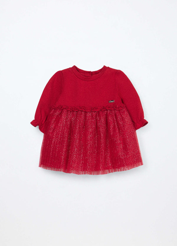 Vestito in tulle natalizio neonata BLUKIDS