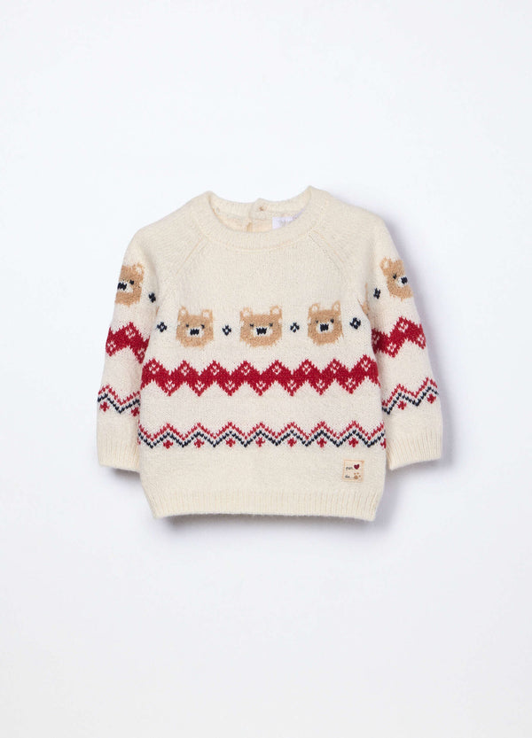 maglioncino stampa natale neonato BLUKIDS