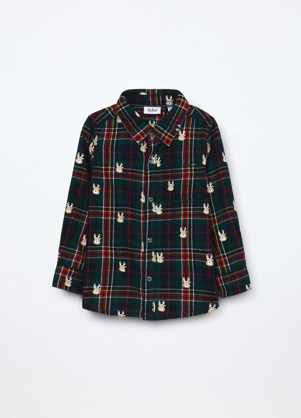 Camicia a quadri BLUKIDS neonato