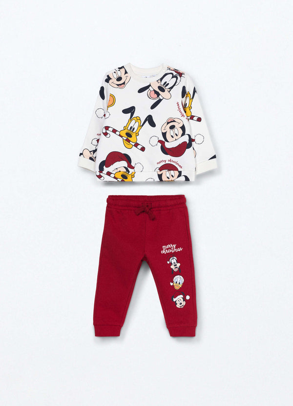 Completo tuta in puro cotone Disney neonato