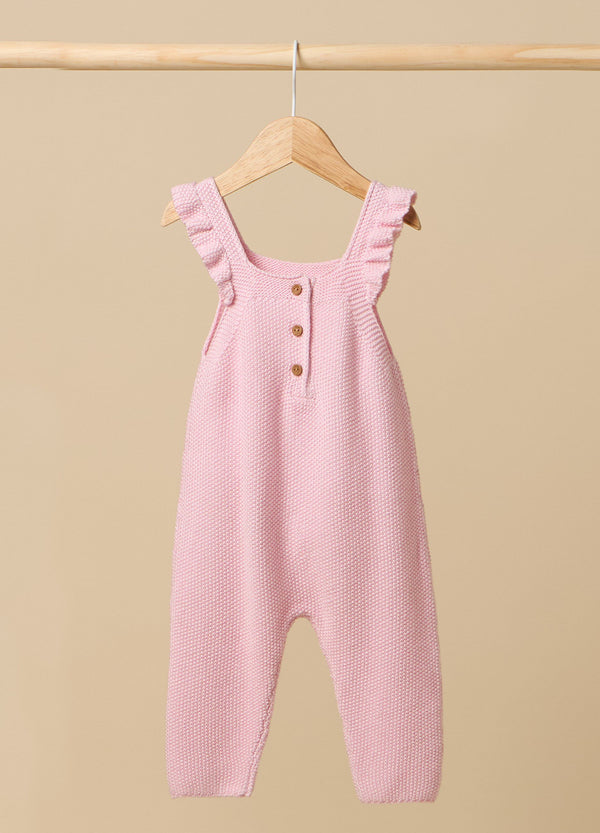 Tutina tricot in misto lino neonata
