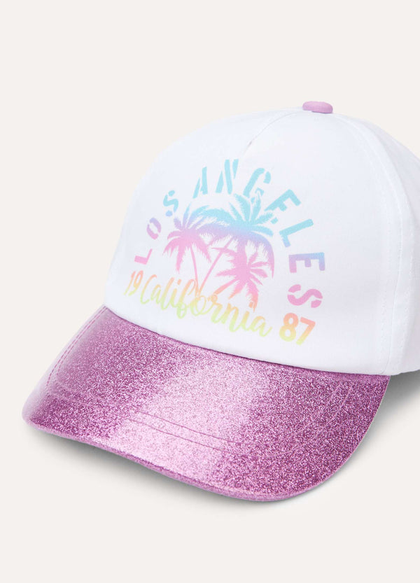 Cappello da baseball in puro cotone