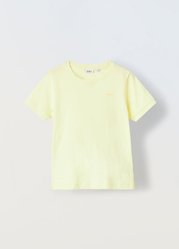 T-shirt in puro cotone slub bambino