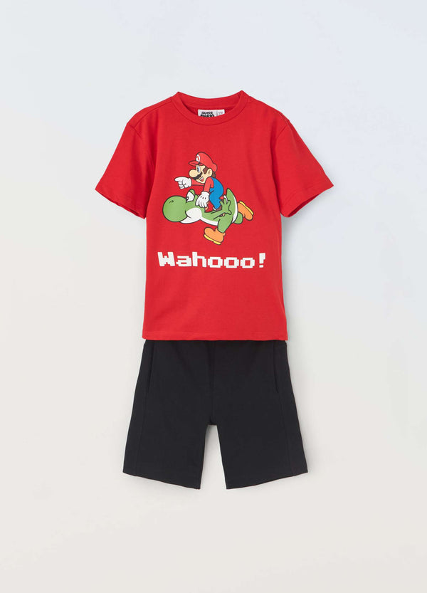 Jogging set in puro cotone bambino