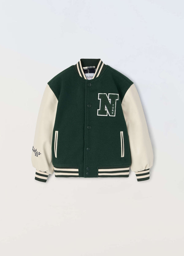 Giacca imbottita varsity bambino
