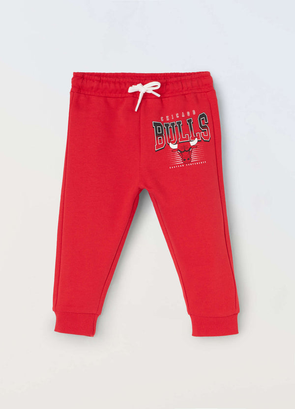 Jogger in puro cotone neonato