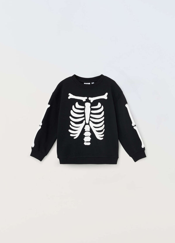 Felpa in puro cotone bambino