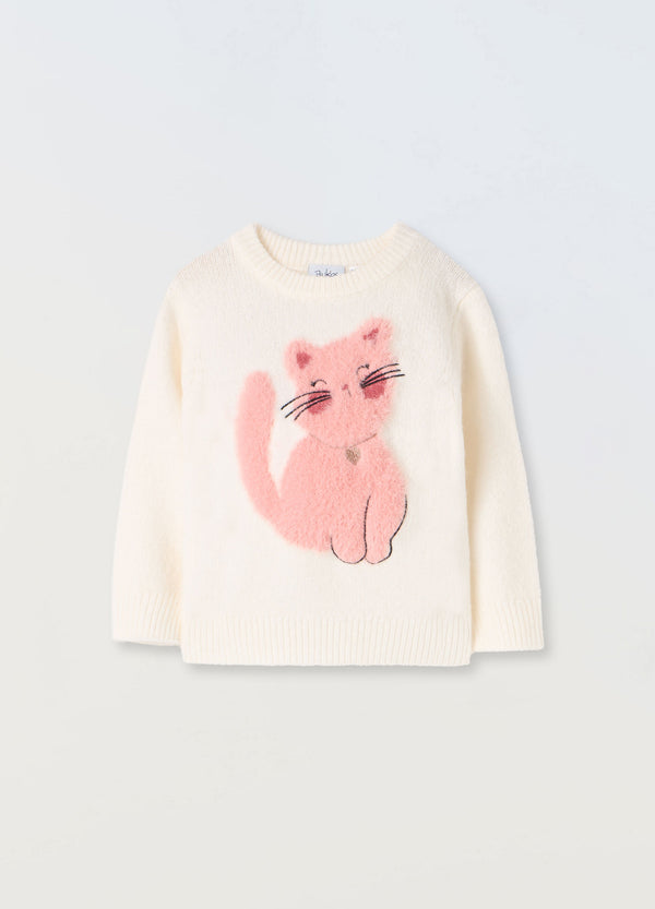 Tricot con lavorato neonata