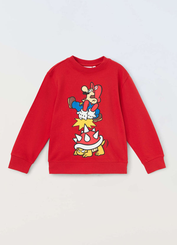 Felpa in puro cotone bambino