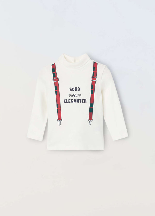 T-shirt in puro cotone BLUKIDS neonato