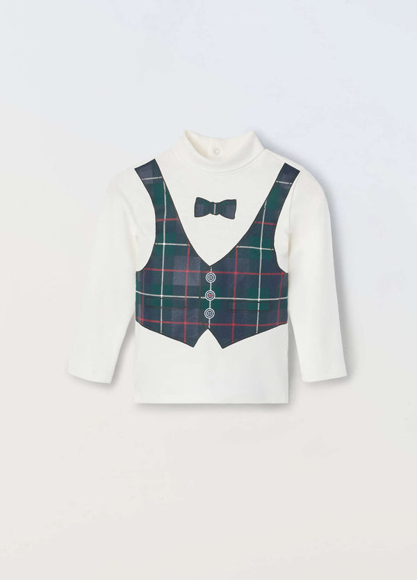 T-shirt in puro cotone BLUKIDS neonato