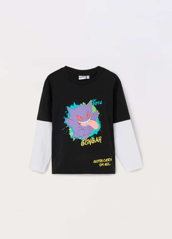 T-shirt in jersey di puro cotone bambino