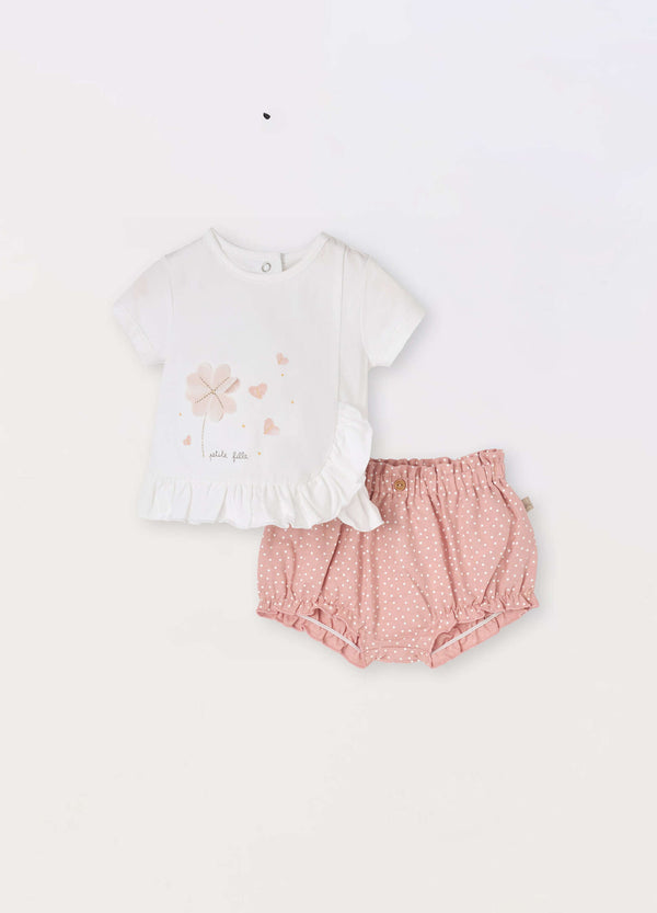 Set t-shirt + shorts neonata