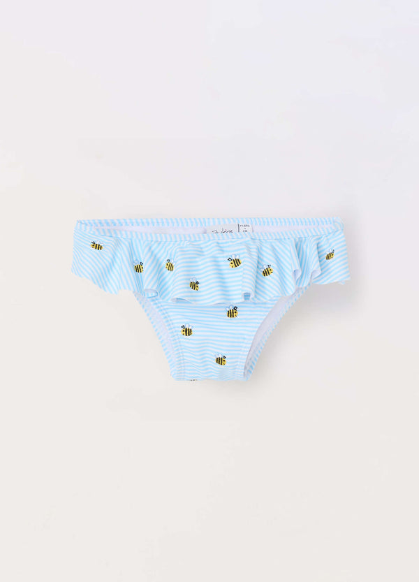 Costume slip con rouches neonata