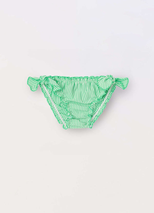 Costume slip a righe neonata