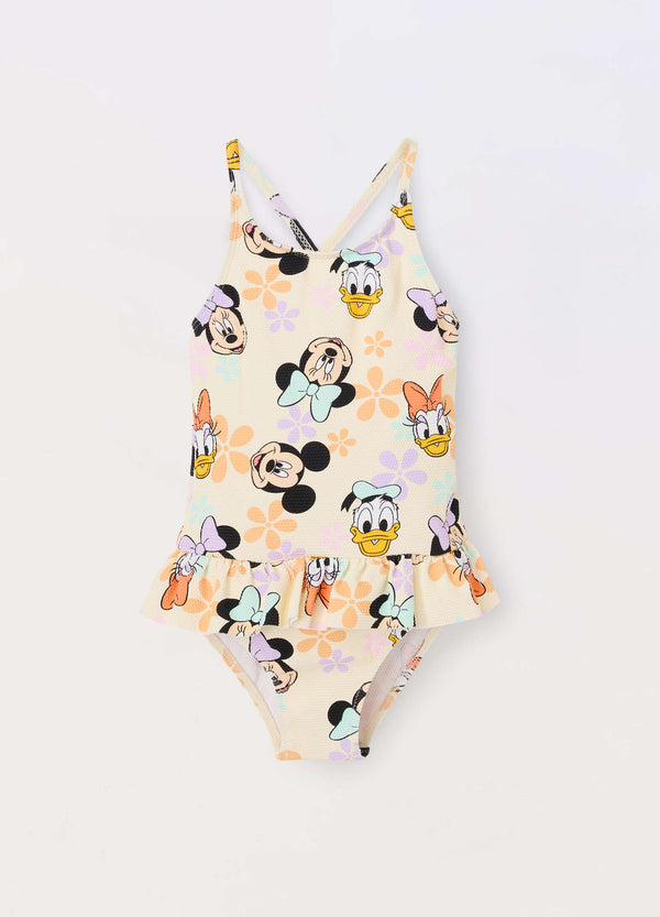 Costume intero con stampa bambina