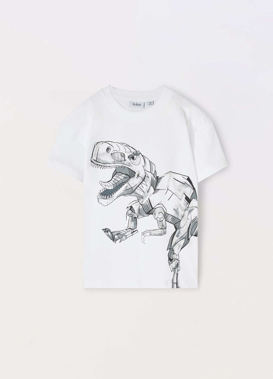 T-shirt in jersey di puro cotone bambino