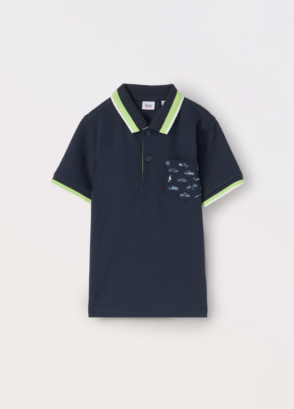 Polo in Piquet di puro cotone bambino