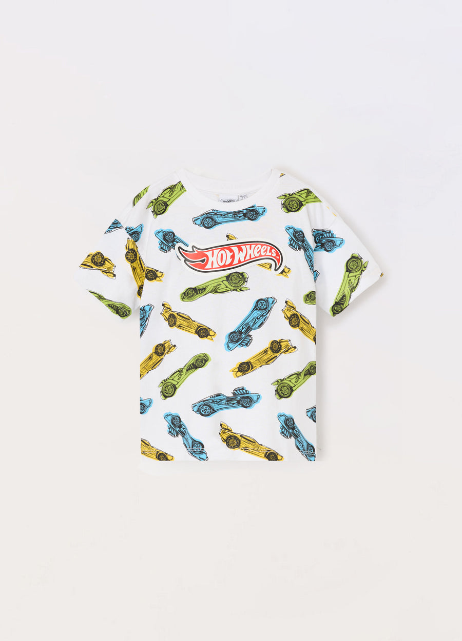 T-shirt in jersey di puro cotone bambino