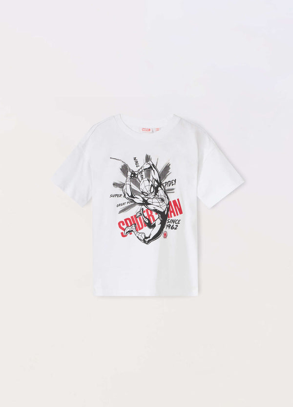 T-shirt in jersey di puro cotone bambino