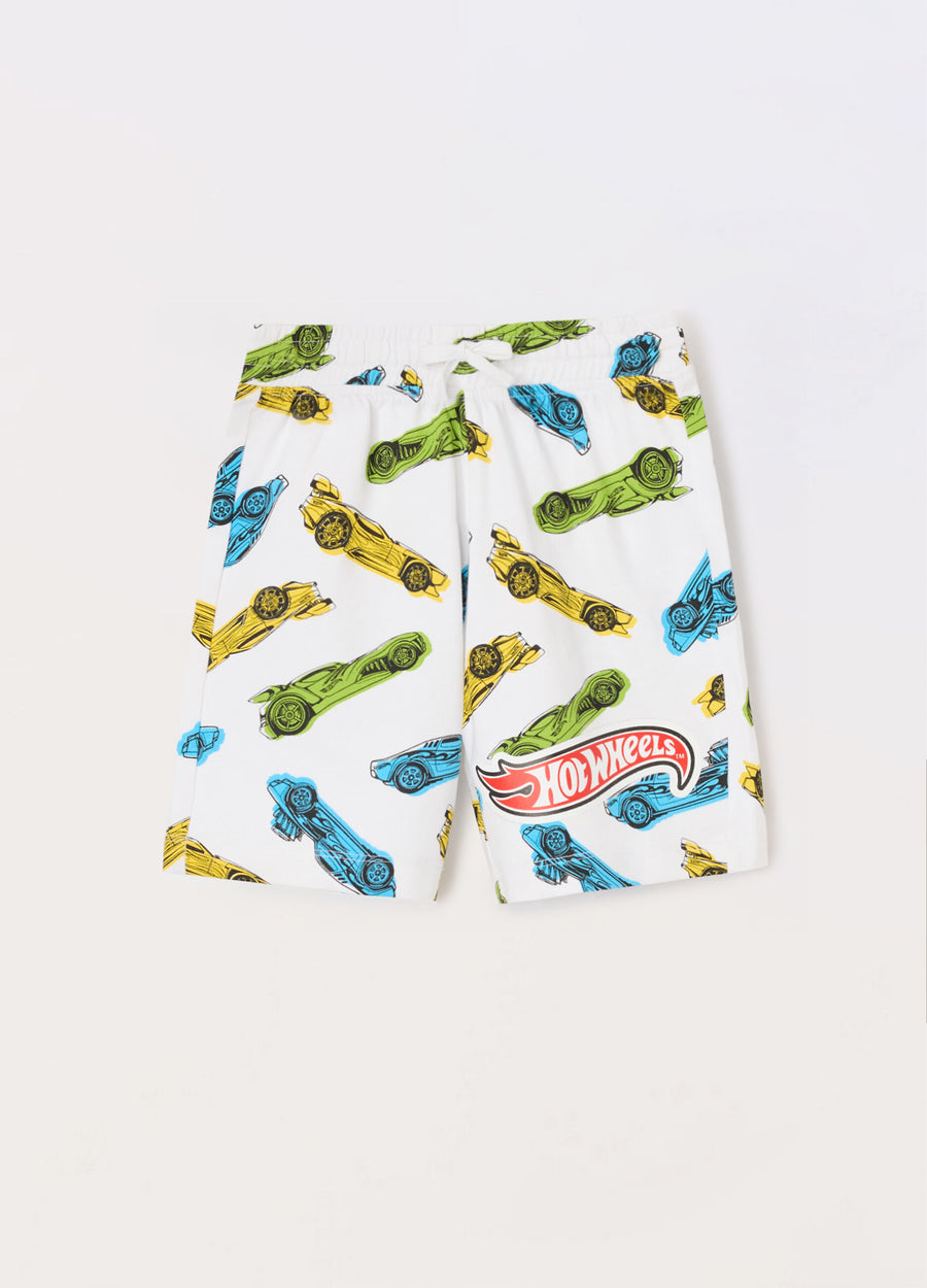 Shorts in french terry di puro cotone bambino