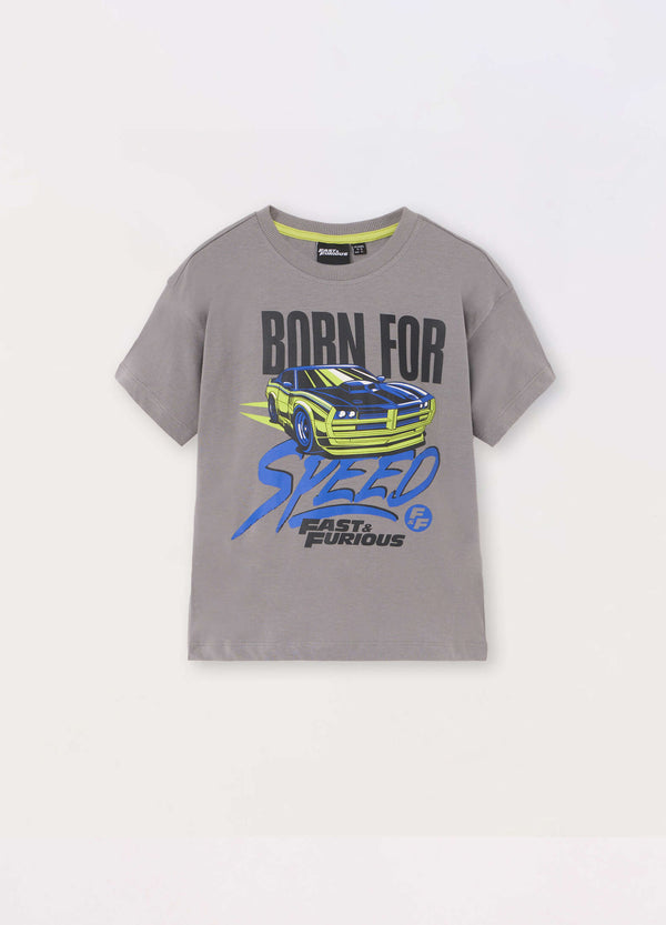 T-shirt in jersey di puro cotone bambino