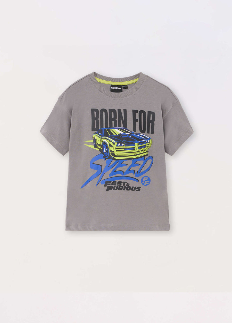 T-shirt in jersey di puro cotone bambino