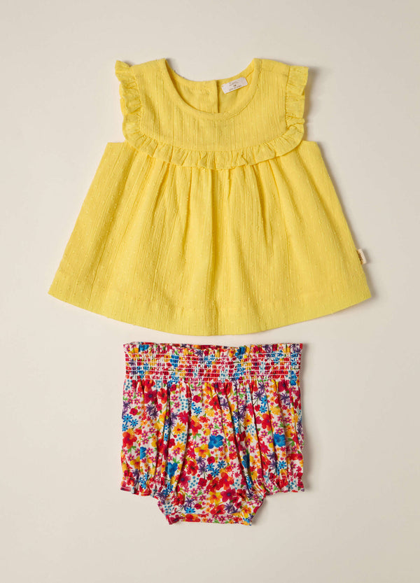 Set in puro cotone neonata