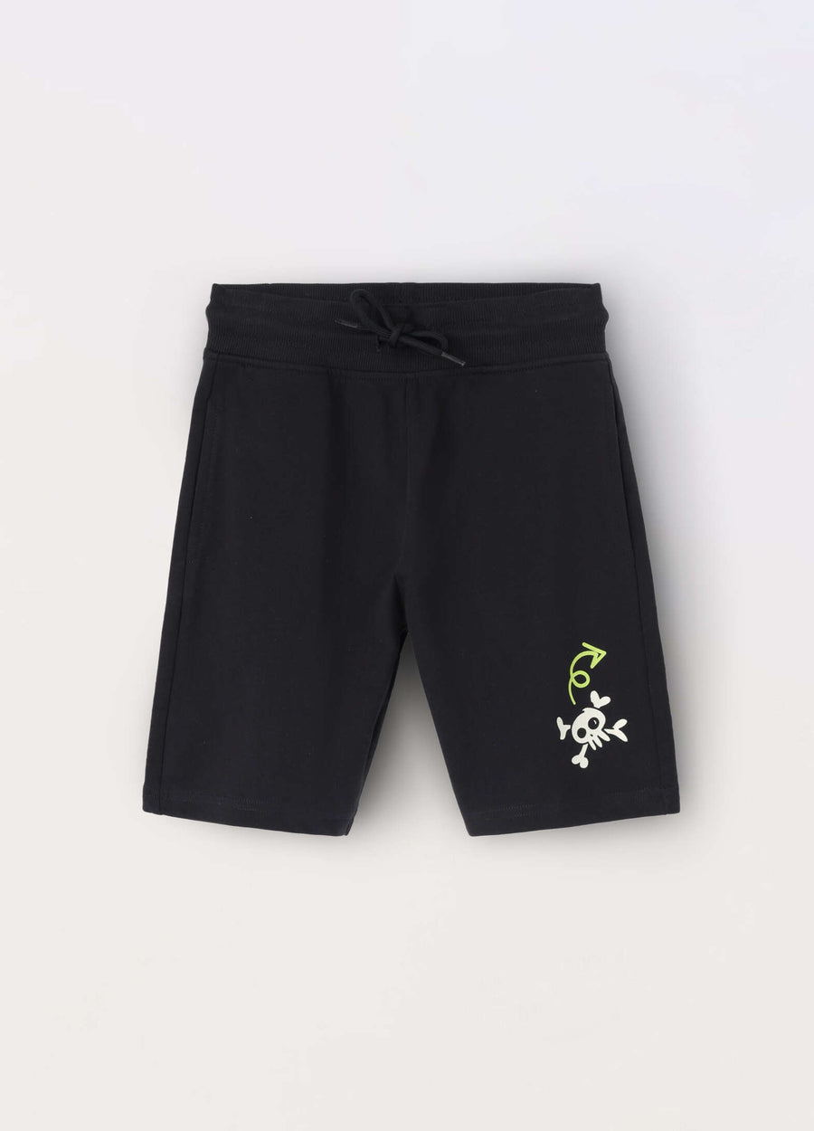 Bermuda in french terry di puro cotone bambino