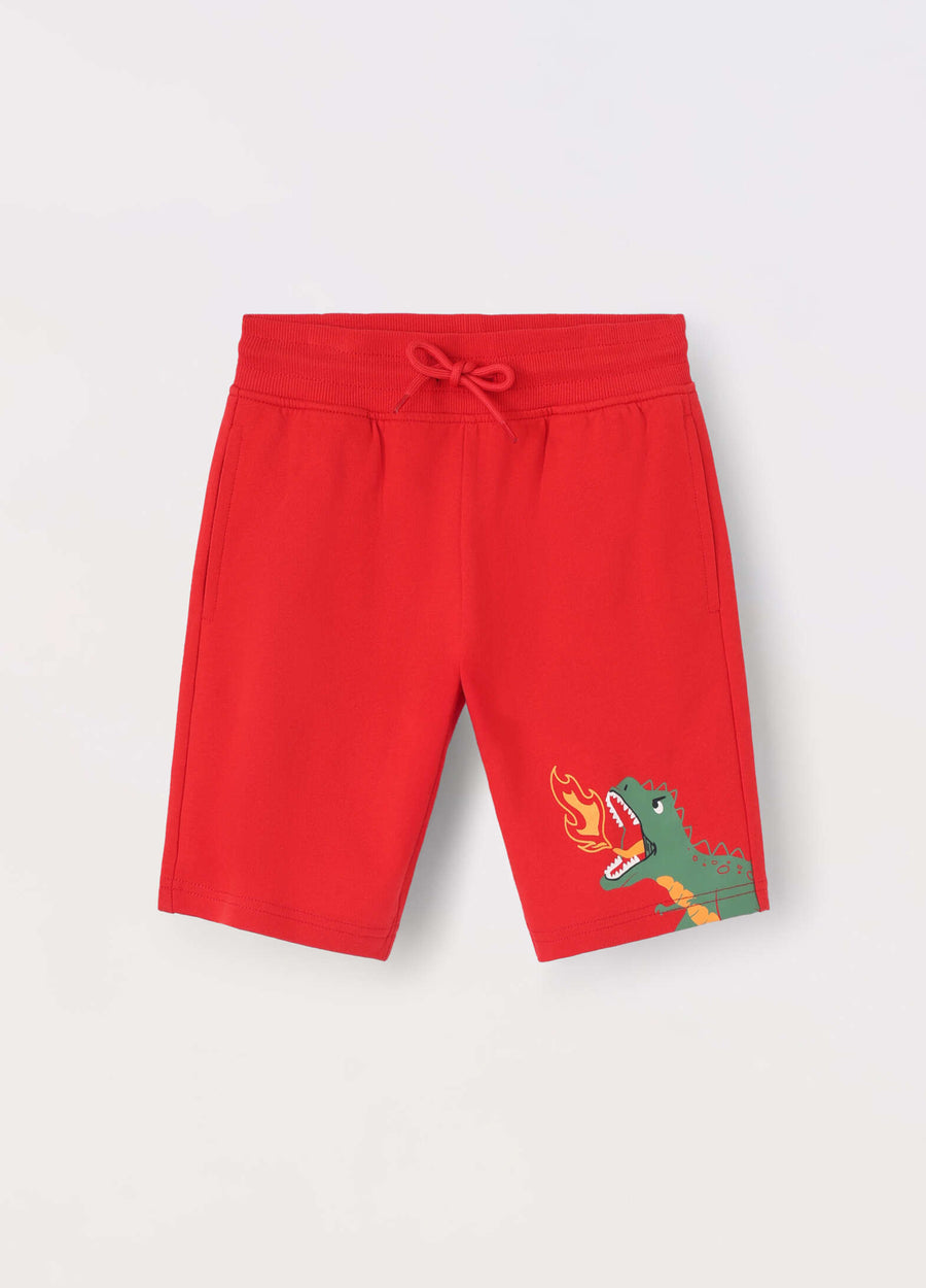Bermuda in french terry di puro cotone bambino