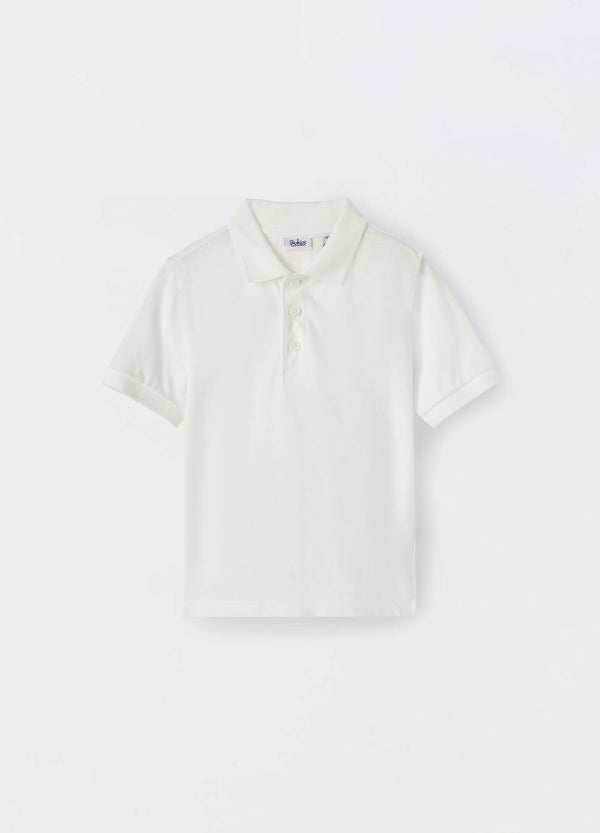 Polo in puro cotone Piquet bambino