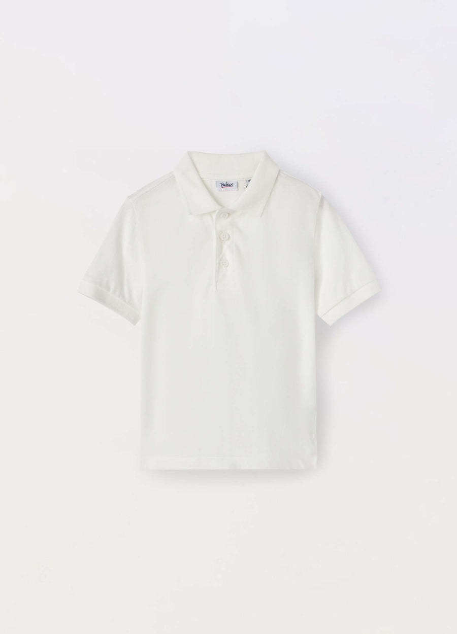 Polo in puro cotone Piquet bambino