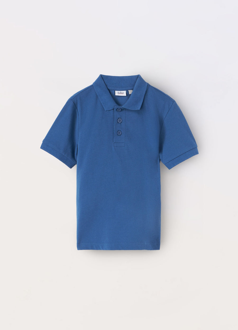 Polo in puro cotone Piquet bambino